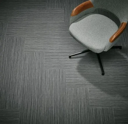 Flotex Seagrass planks 111004 charcoal  флокированные ковровые планки Флотекс Сиаграс чаркол
