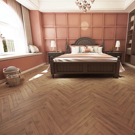 ICON FLOOR ламинат SPC Оранж OR-103  Дуб Браш ORANGE Oak Brash
