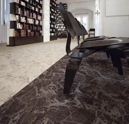Flotex Marble planks 143003 pietra ковровая планка Флотекс Марбл пиетра серый мрамор
