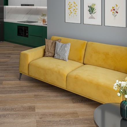 ALTA STEP Excelente SPC 6614 плитка Альта Степ Экселент Дуб базальтовый