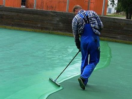 Напольное спортивное покрытие для тенниса