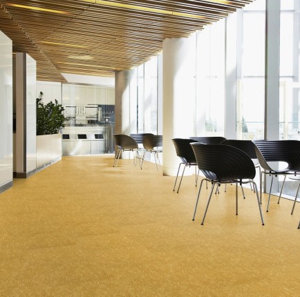 DESSO Grain B867 6116 Ковровая плитка Грейн жёлтый