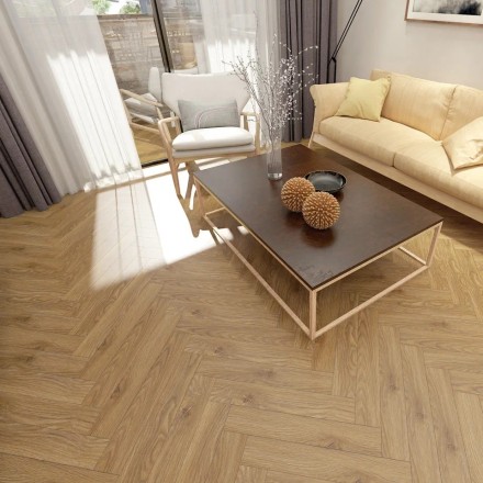 ICON FLOOR ламинат SPC Оранж OR-107 Дуб Амбер ORANGE Oak Amber