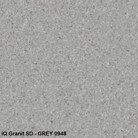 iQ Granit SD Granit 0948 Grey токорассеивающий линолеум Гранит ЭсДи серый