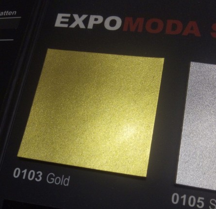EXPOMODA SHINY золотой глянец  линолеум для шоу Экспомода Шанни